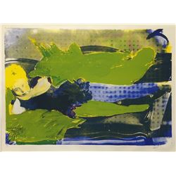 Peter Max, USA Film Festival, Dallas (Green/Blue), Serigraph