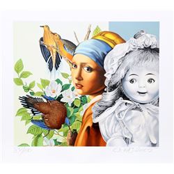 Gudmundur Erro, Vermeer, Lithograph