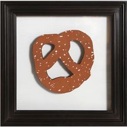 Claes Oldenburg, N.Y.C. Pretzel, Three-ply Cardboard Multiple Sculpture