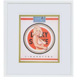 Mel Ramos, Lucky Strike, Poster
