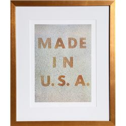Ed Ruscha, America: Her Best Product (Made in U.S.A.), Offset Lithograph