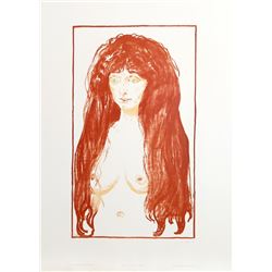 Edvard Munch, The Sin, Poster