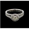 Image 2 : 0.95 ctw Diamond Ring - 14KT White Gold