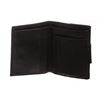 Image 5 : Fendi Black Zucca Canvas Leather Trim Small Wallet