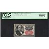 Image 1 : 1874 25 Cent Fractional Currency Note Fr.1309 PCGS Choice About New 55PPQ