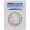 Image 1 : 1881-CC $1 Morgan Silver Dollar Coin PCGS MS64