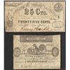 Image 1 : Lot of 1800's Twenty-Five Cent State of North & South Carolina Obsolete Notes