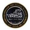 Image 1 : .999 Silver The Venetian Las Vegas, Nevada $10 Casino Limited Edition Gaming Tok