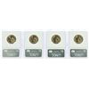 Image 2 : Lot of (4) 2007 George Washington Presidential Dollar Coins NGC MS65 FDOI