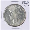 Image 1 : 1925-S $1 Peace Silver Dollar Coin