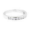 14KT White Gold 0.50 ctw Diamond Band