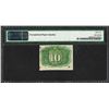 Image 2 : 1863 Ten Cents Second Issue Fractional Note Fr.1246 PMG Uncirculated 62EPQ