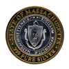 Image 2 : .999 Silver Foxwoods Resort Massachusetts Casino $10 Limited Edition Gaming Toke