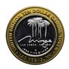 Image 2 : .999 Silver Mirage Las Vegas Nevada $10 Casino Limited Edition Gaming Token