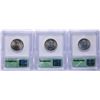 Image 2 : Lot of (3) 1999-P Georgia State Quarter Coins ICG MS65 Struck Slightly Offcenter