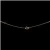 Image 3 : 18KT White Gold Diamond Necklace 18 inches Length