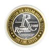 Image 2 : .999 Silver Riviera Hotel & Casino Las Vegas $10 Casino Limited Edition Gaming T
