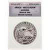 Image 1 : 2012 Armenia Noah's Ark Silver Coin ANACS MS70DCAM