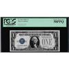 Image 1 : 1928A $1 Funnyback Silver Certificate Note Fr.1601 PCGS Choice About New 58PPQ