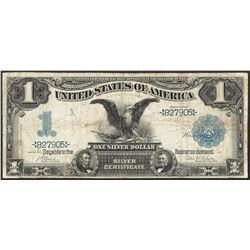 1899 $1 Black Eagle Silver Certificate Note