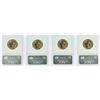 Image 2 : Lot of (4) 2007-P George Washington Presidential Dollar Coins NGC MS65 FDOI