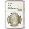 Image 1 : 1881-S $1 Morgan Silver Dollar Coin NGC MS65