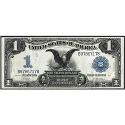 1899 $1 Black Eagle Silver Certificate Note