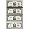 Image 1 : Lot of (4) 1953 $2 Legal Tender Notes