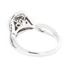Image 3 : 14KT White Gold 0.97 ctw Diamond Ring