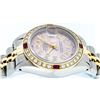 Image 8 : Rolex Ladies Two Tone 14K Ice Pink Diamond & Ruby Datejust Wristwatch