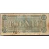 Image 2 : 1864 $20 Confederate States of America Note