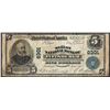 Image 1 : 1902PB $5 Mellon National Bank of Pittsburgh, PA CH# 6301 National Currency Note