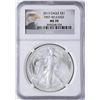 Image 1 : 2013 $1 American Silver Eagle Dollar Coin NGC MS70 First Releases