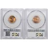 Image 2 : Lot of 1958-D & 1960-D Small Date Lincoln Wheat Cent Coins PCGS MS66RD