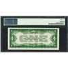 Image 2 : 1934 $1 Funnyback Silver Certificate Note Fr.1606 PMG Choice Uncirculated 64