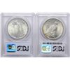 Image 2 : Lot of 1922-1923 $1 Peace Silver Dollar Coins PCGS MS64