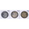 Lot of (3) 1878-S $1 Morgan Silver Dollar Coins