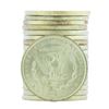 Image 2 : Roll of (20) 1889 $1 Brilliant Uncirculated Morgan Silver Dollar Coins