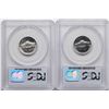 Image 2 : Lot of (2) 1953 Proof Jefferson Nickel Coins PCGS PR67