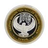 Image 1 : .999 Silver Luxor Las Vegas, NV Casino $10 Casino Limited Edition Gaming Token
