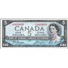 Image 1 : 1954 $5 Bank of Canada Note