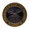 Image 1 : .999 Silver Foxwoods Resort Vermont Casino $10 Limited Edition Gaming Token