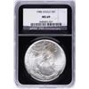 Image 1 : 1986 $1 American Silver Eagle Coin NGC MS69 Black Core