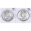 Image 1 : Lot of 1881-S & 1882-S $1 Morgan Silver Dollar Coins