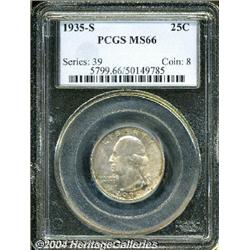 1935-S[25C] MS66 PCGS.