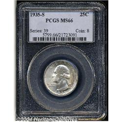 1935-S[25C] MS66 PCGS.