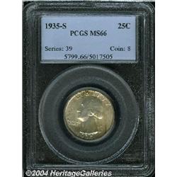 1935-S[25C] MS66 PCGS.