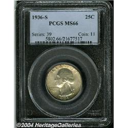 1936-S[25C] MS66 PCGS.