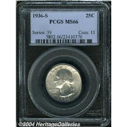 1936-S[25C] MS66 PCGS.