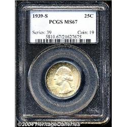 1939-S[25C] MS67 PCGS.